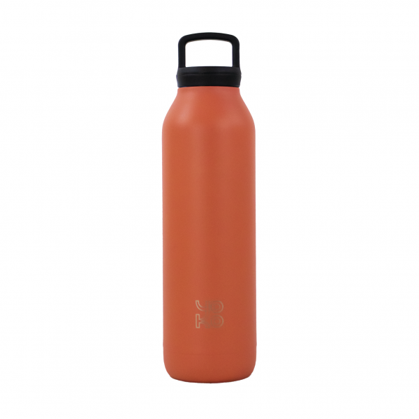 yoko design Bouteille 500 ml isotherme avec infuseur Rouge