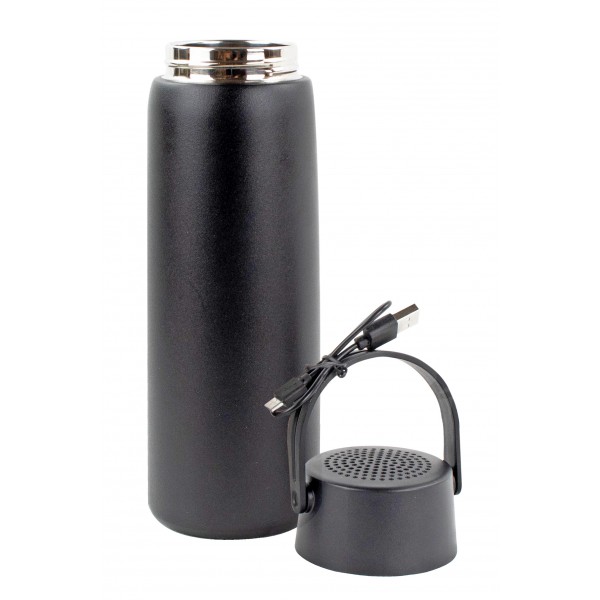 Yoko Design Bouteille Isotherme 700 Ml & Enceinte Bluetooth: "drink 2 0"