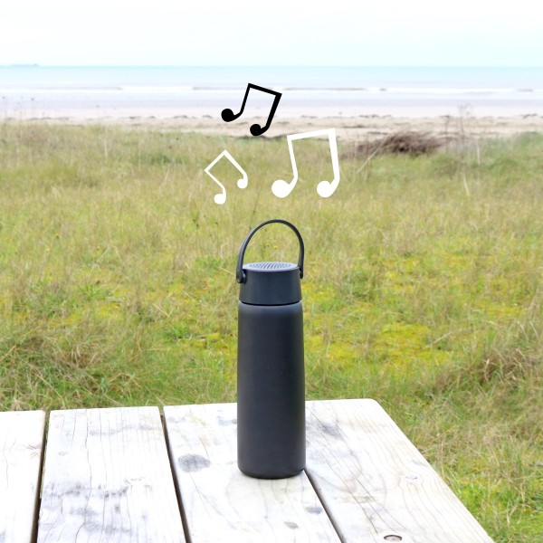 Yoko Design Bouteille Isotherme 700 Ml Speaker Bluetooth