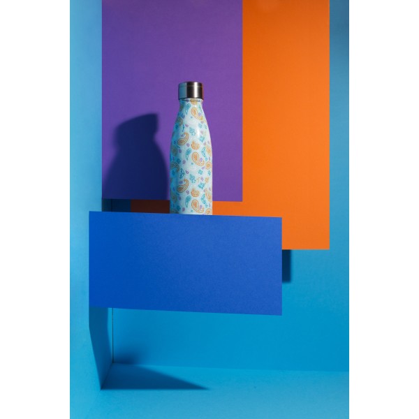 Yoko Design Bouteille Isotherme Cashmere Bleu 500ml
