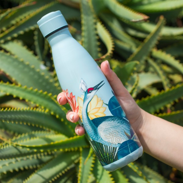 Yoko Design Bouteille Isotherme Jardin Botanique - Cygne 500 Ml
