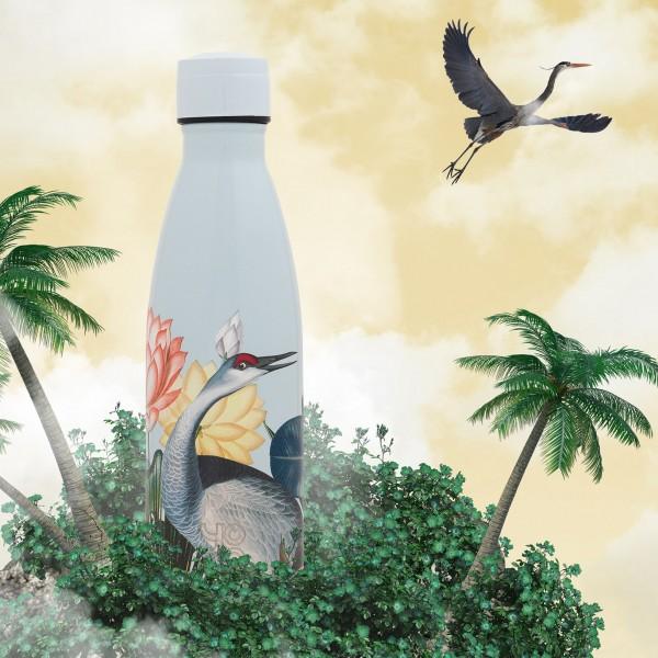 Yoko Design Bouteille Isotherme Jardin Botanique - Cygne 500 Ml