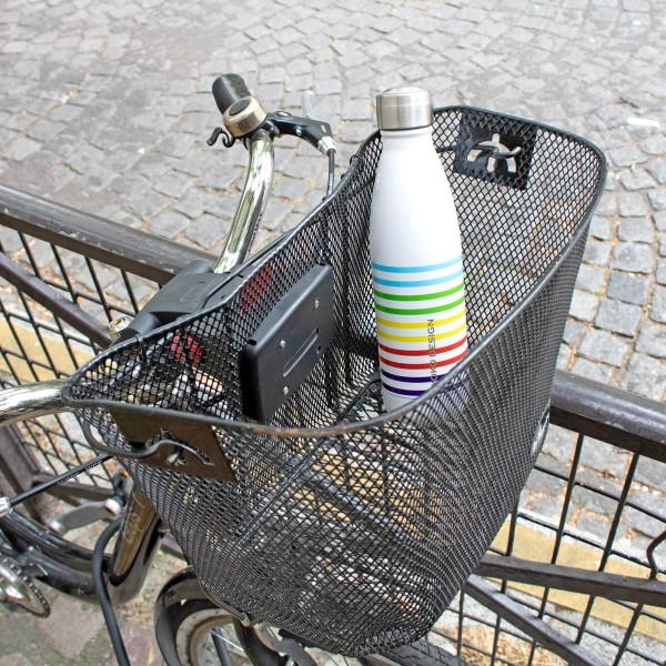 Yoko Design Bouteille Isotherme Rainbow Blanche 500ml