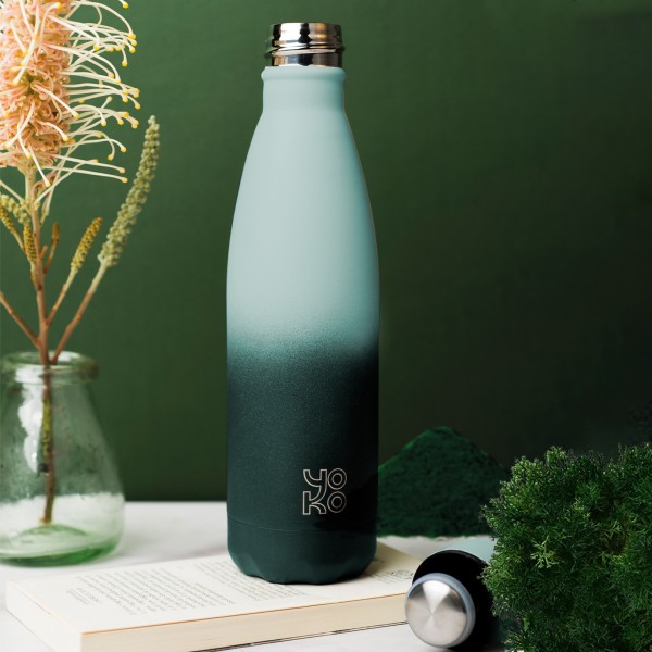 Yoko Design Bouteille Isotherme Sorbet Spiruline 500ml