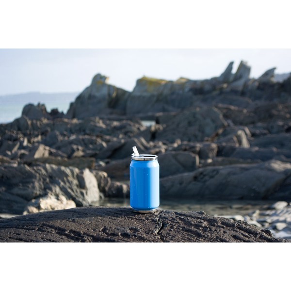 Yoko Design Canette Isotherme Acidulée Bleue Mer 280ml