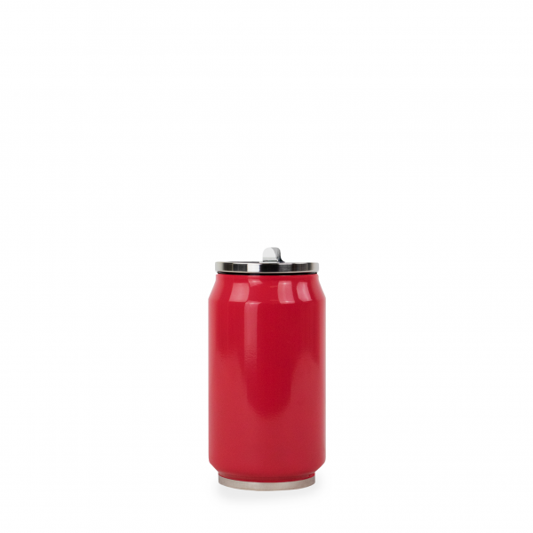 yoko design Canette isotherme brillante framboise 280ml
