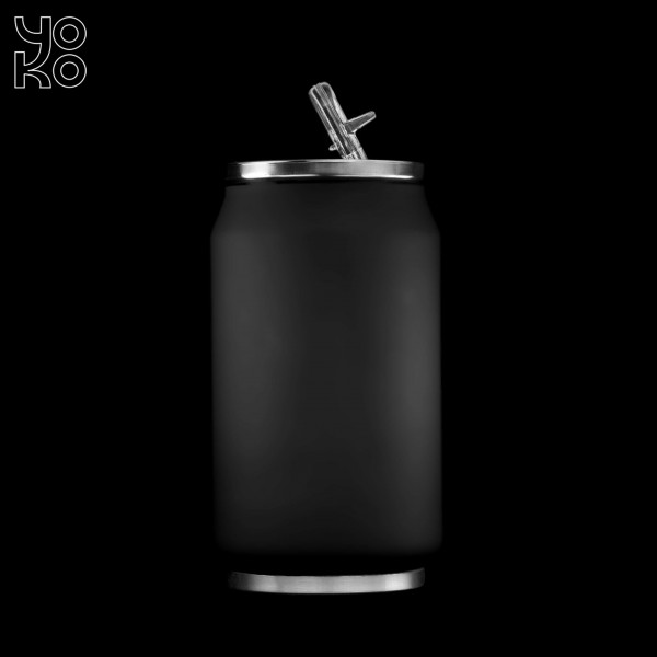 Yoko Design Canette Isotherme Soft Touch Noire 280ml
