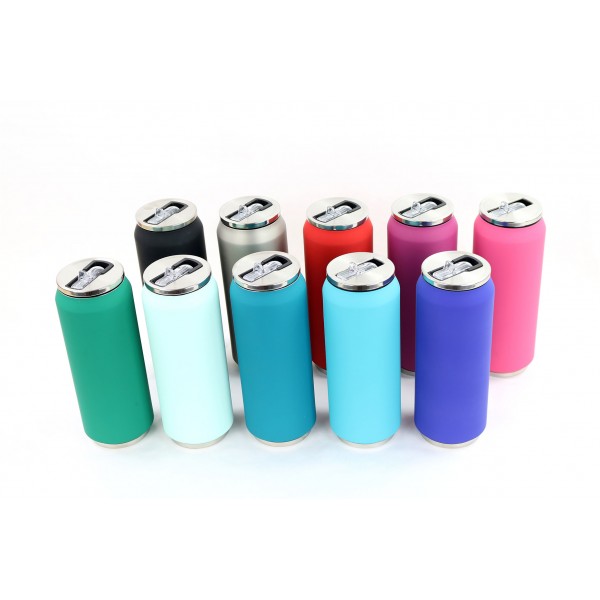 Yoko Design Canette Isotherme Soft Touch Rouge 500ml