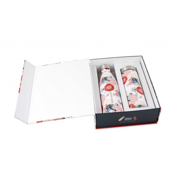 Yoko Design Coffret 1 Bouteille 500 Ml Et 1 Théière 350 Ml Japan