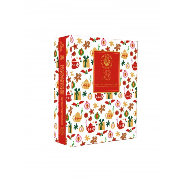 Yoko Design Coffret De L'Apothicaire : 1 Théière 350 ML & Boite D'infusion Douce Et Fruitée De 80g