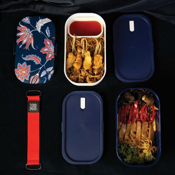 Yoko Design Combo Lunchbox + 1 Bouteille Isotherme 500ml - Séoul