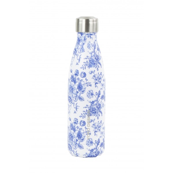 Yoko Design Combo Lunchbox + Bouteille Isotherme 500ml - Toile De Jouy