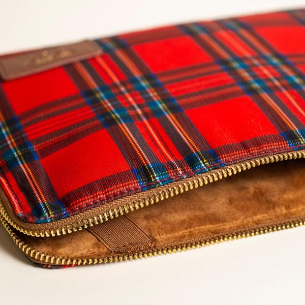 Yoko Design Housse D'ordinateur 13 & 14 Pouces - Tartan