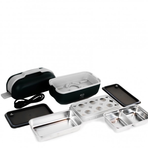 Yoko Design La Food Steamer: Lunchbox Chauffante Et Cuiseur