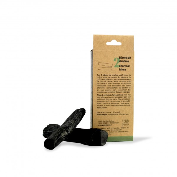 Yoko Design Lot De 2 Charbons Actifs De Purifications D'eau