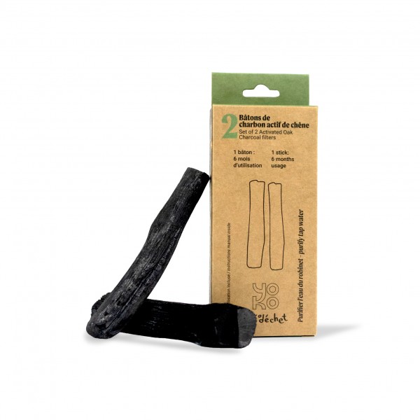 yoko design Lot de 2 charbons actifs de purifications d'eau