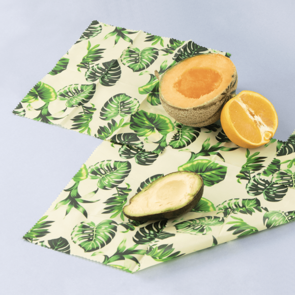 Yoko Design Lot De 3 Emballages - Beewraps - Motif Feuilles