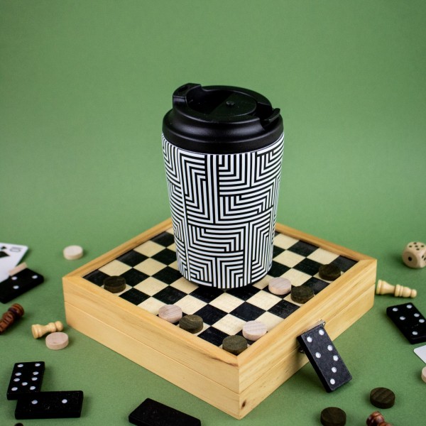 Yoko Design Mug Isotherme 260 Ml - Labyrinthe - Yo'coffee