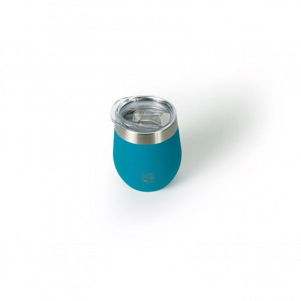 Yoko Design MUGS ISOTHERME Avec Couvercle 250 Ml BLEU CANARD