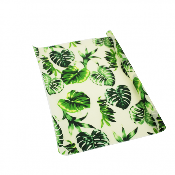 yoko design Rouleau de Beewraps : Motif Feuilles 1 mètre