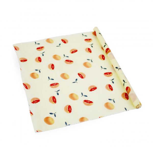 yoko design Rouleau de Beewraps : Motif Fruits 1 mètre