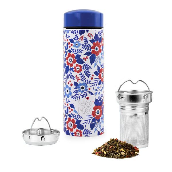 yoko design Théière isotherme - 350 ml - Jardin des Tuileries