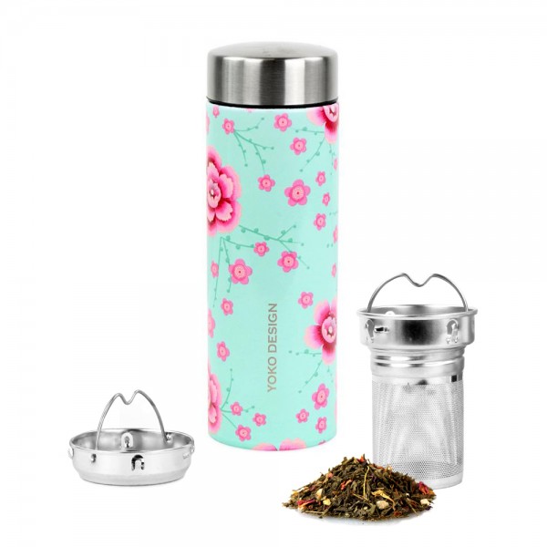 yoko design Théière isotherme Cherry blossom 350 ml