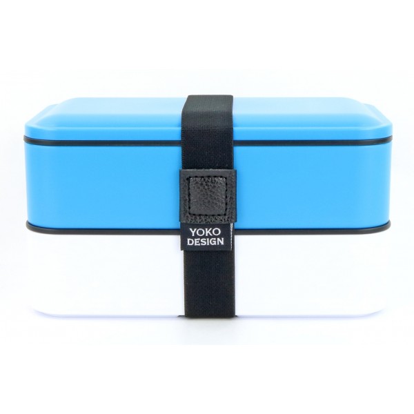 yoko design Bento - Lunch box 1200ml bleue