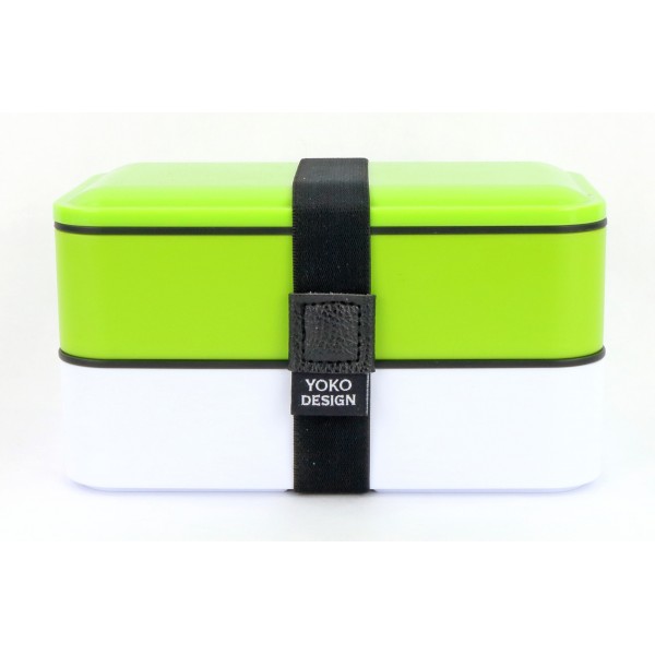 yoko design Bento - Lunch box 1200ml verte