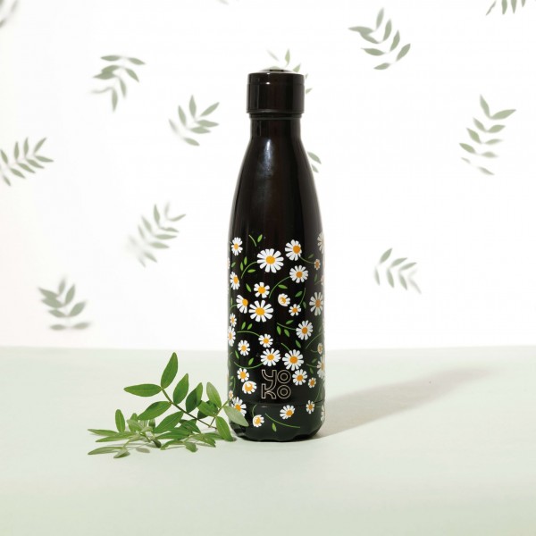 Yoko Design Bouteille Isotherme 500ml Daisy