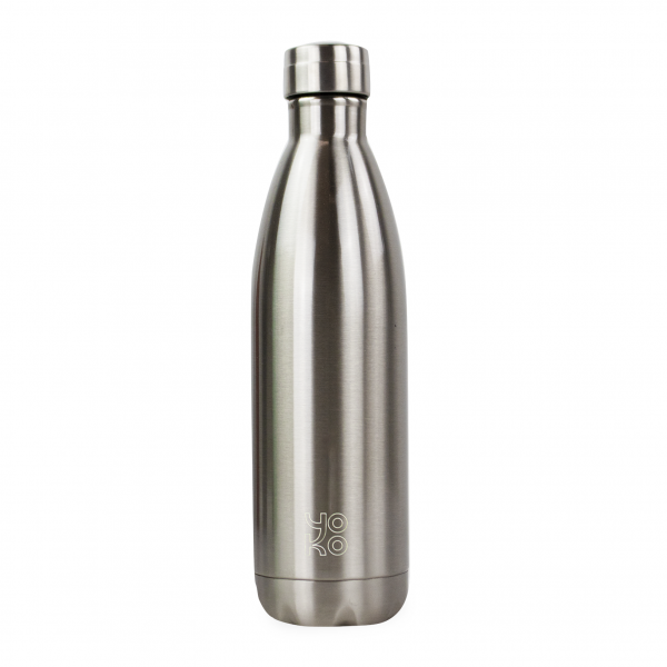yoko design Bouteille isotherme Argent 750ML