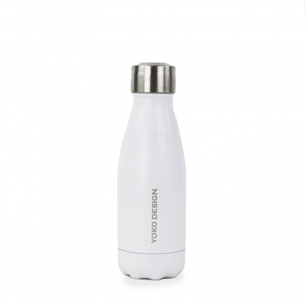 yoko design Bouteille isotherme Blanche 260ml