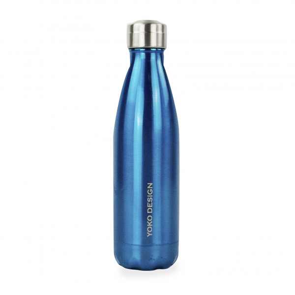 yoko design Bouteille isotherme Bleu 500ml