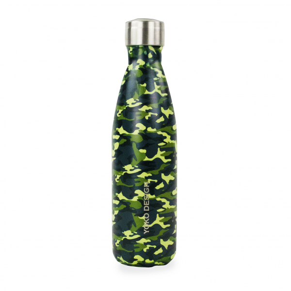 yoko design Bouteille isotherme Camouflage 500ml