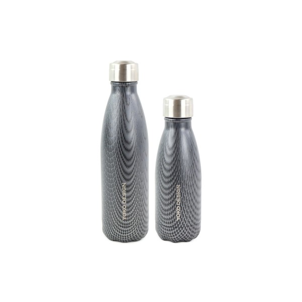 Yoko Design Bouteille Isotherme Carbon 500ML
