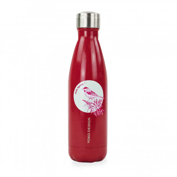 yoko design Bouteille isotherme Hello Spring 500ml