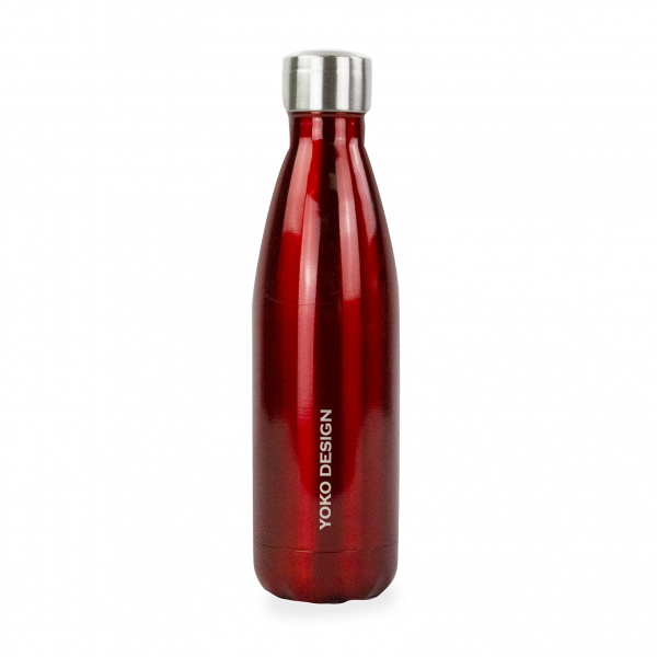 yoko design Bouteille isotherme Rouge 500ml