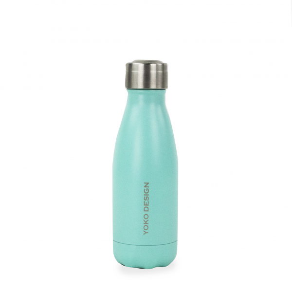 yoko design Bouteille isotherme Turquoise 260ml