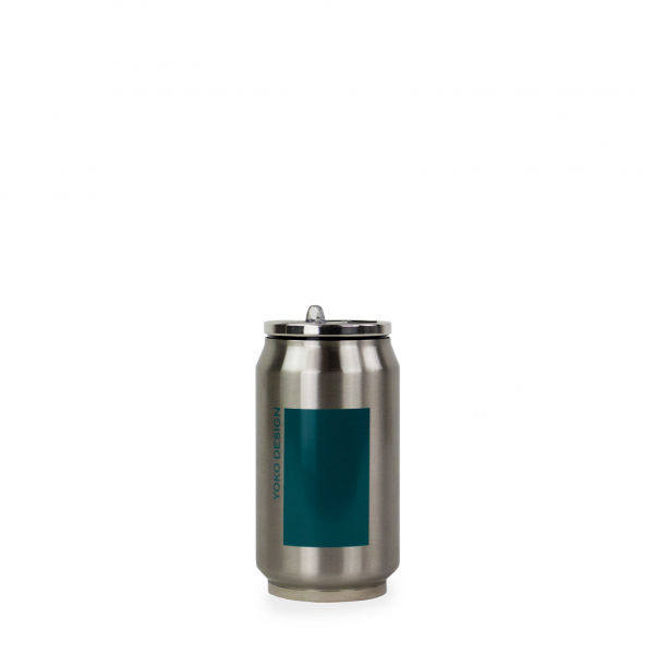 yoko design Canette isotherme Duo bleu 280ml