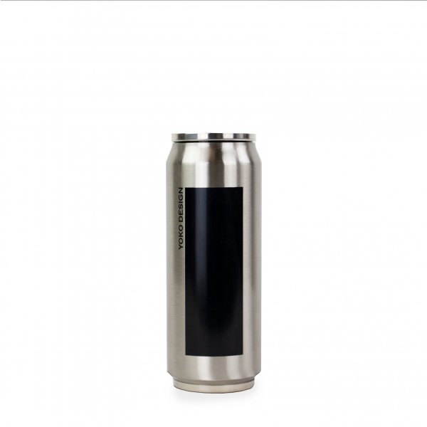 yoko design Canette isotherme Duo noire 500ml