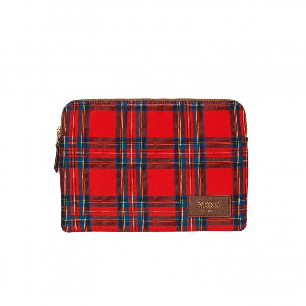 yoko design Housse d'ipad (ou autre tablette) -Tartan
