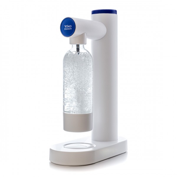 yoko design Machine à soda blanc/ bleu