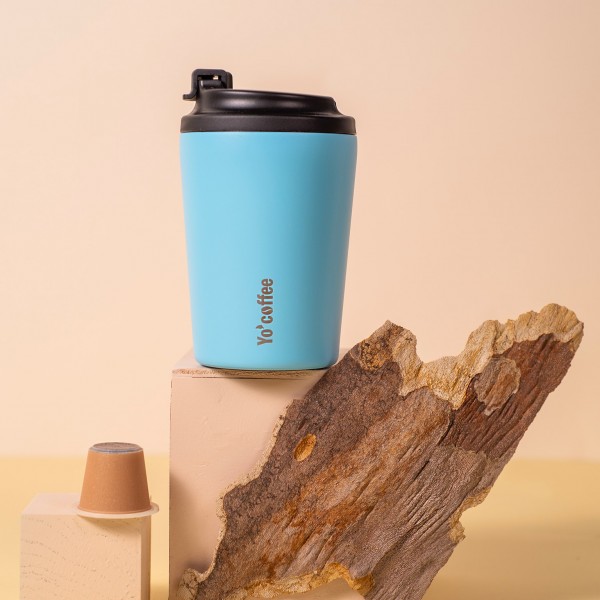 Yoko Design Mug 260 Ml - Bleu - Yo'coffee