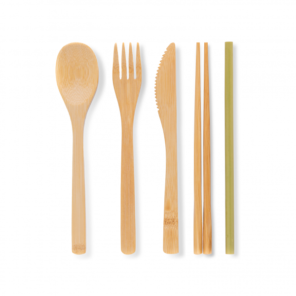 Yoko Design Set De Couverts En Bambou