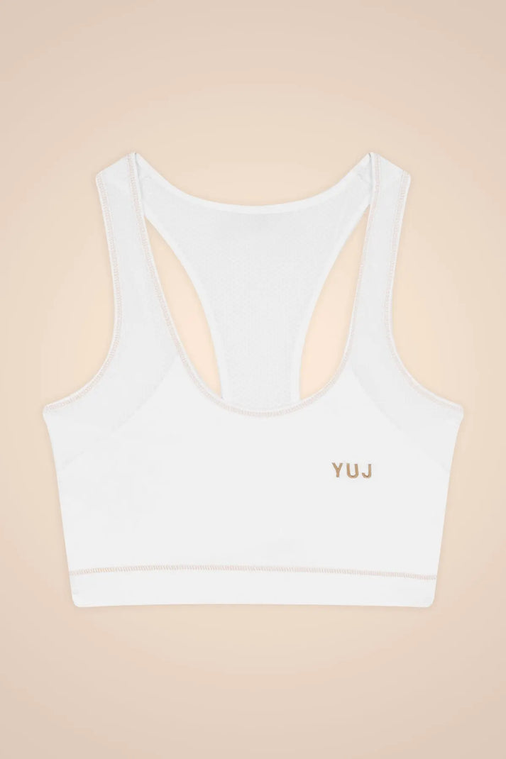 Yuj Paris Brassière De Yoga Blanche LIGHT - YUJ Paris