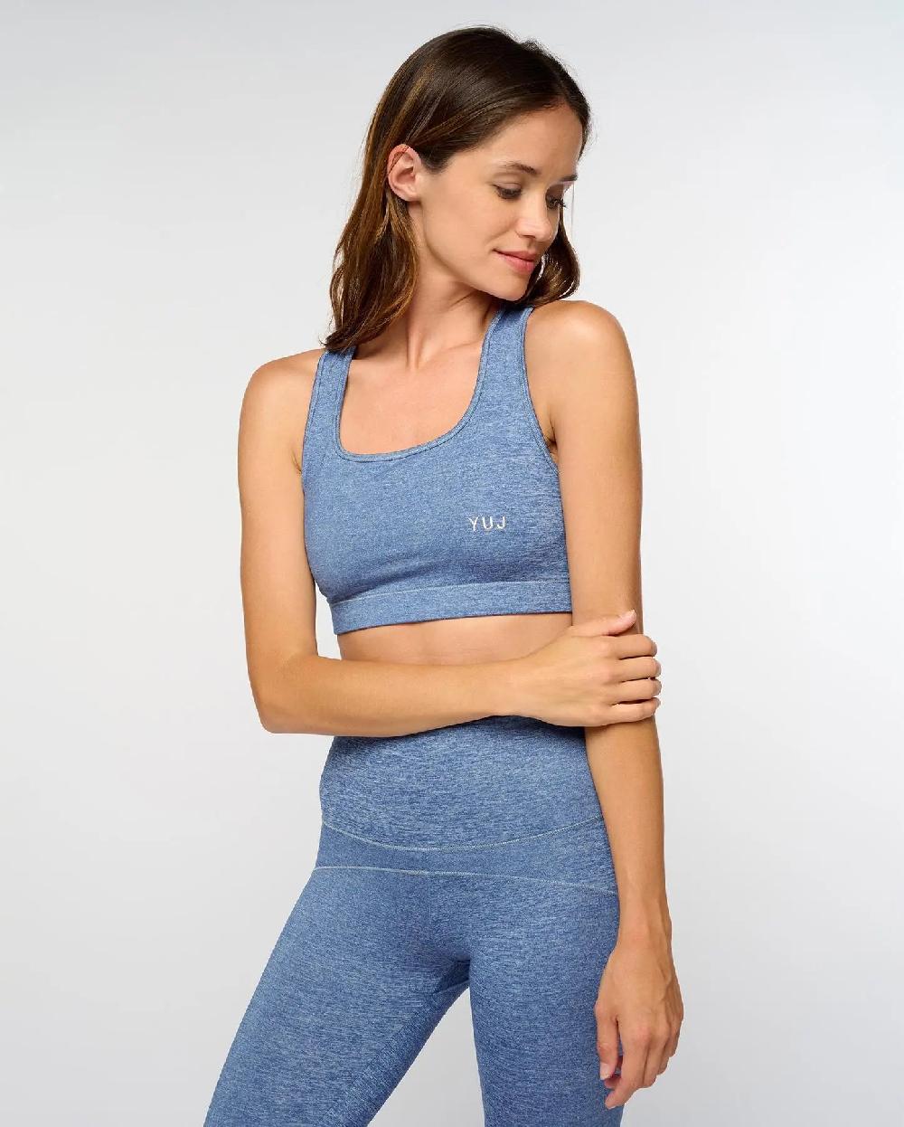 yuj paris Brassière de yoga BLUE JEAN AJNA - YUJ Paris