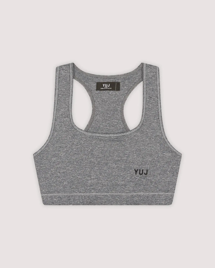 Yuj Paris Brassière De Yoga Gris Chiné AJNA - YUJ Paris