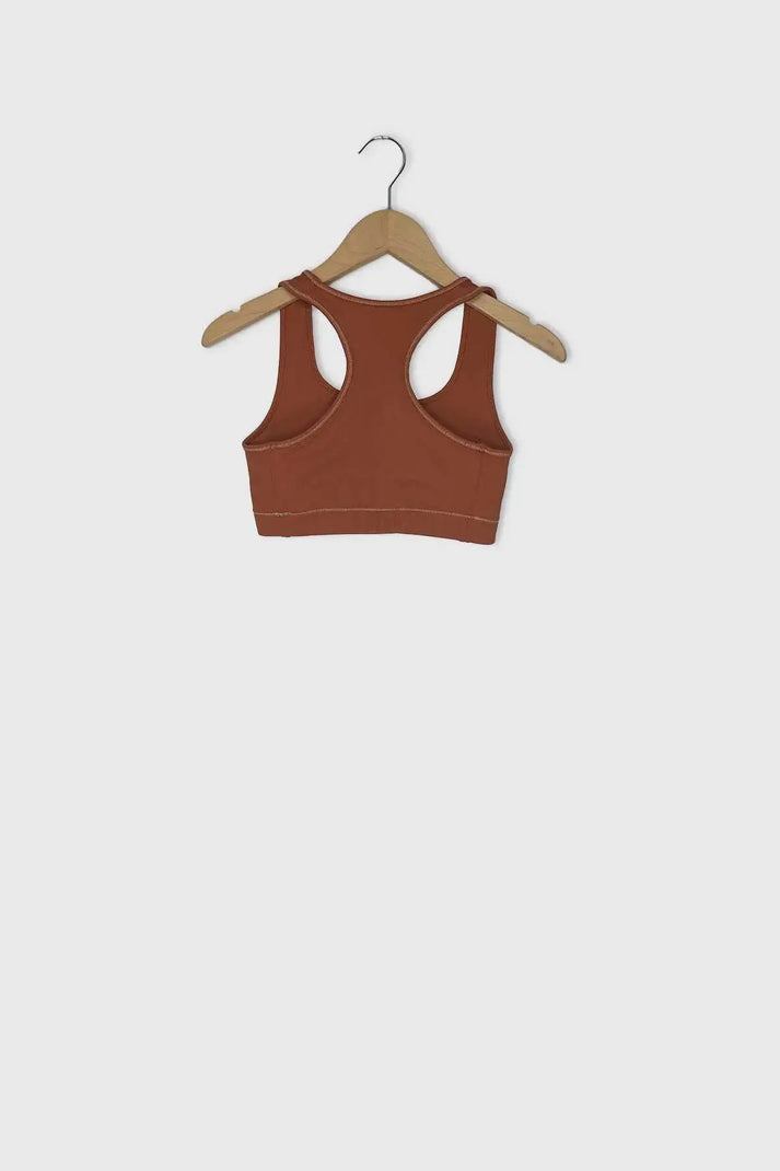 Yuj Paris #Brassière De Yoga TERRACOTTA// Taille XS - YUJ Paris