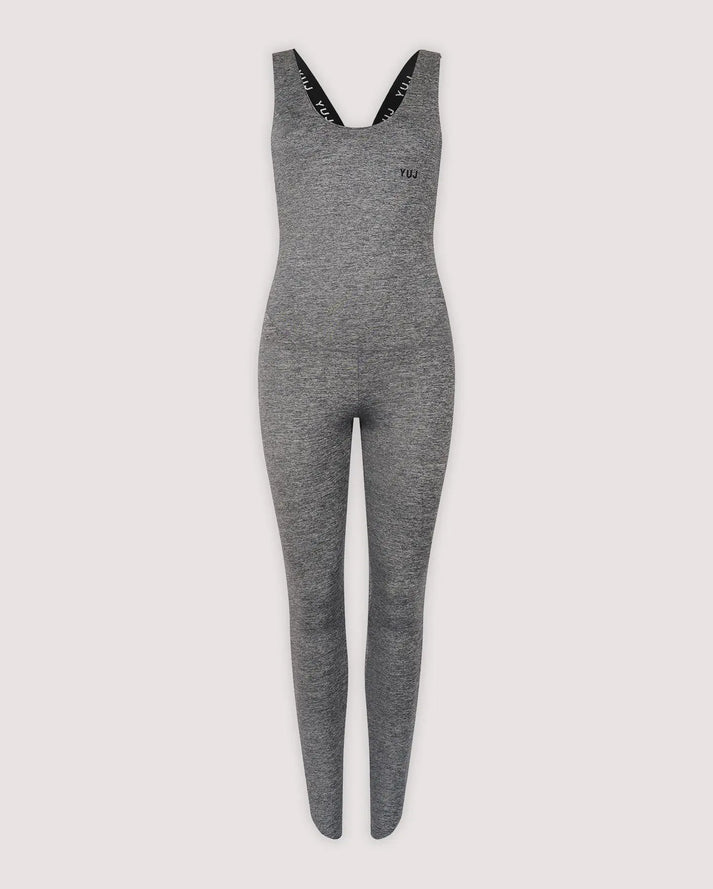 Yuj Paris Combinaison De Yoga Gris Chiné TADASANA - YUJ Paris