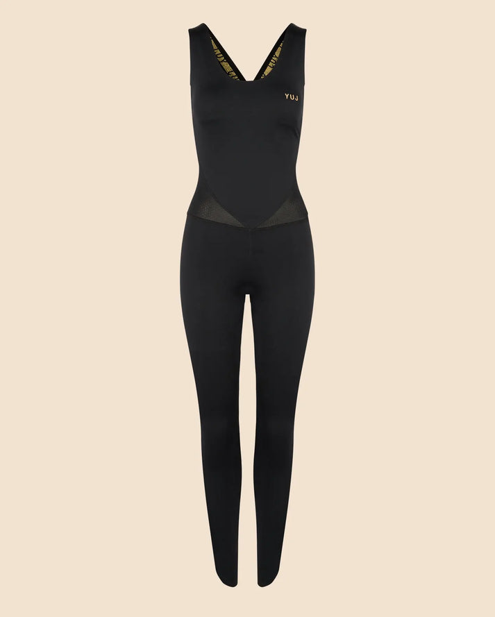 Yuj Paris Combinaison De Yoga Noire TADASANA - YUJ Paris